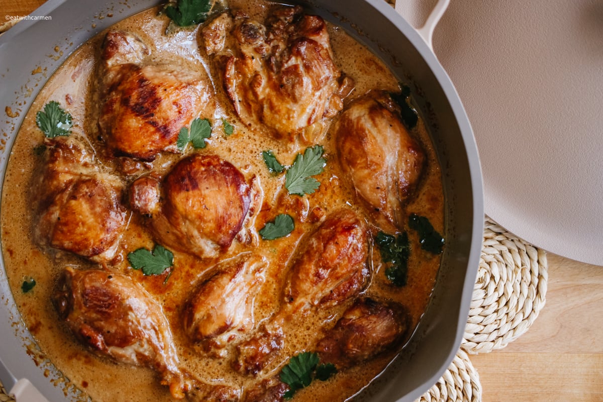 adobo sa gata coconut milk chicken adobo