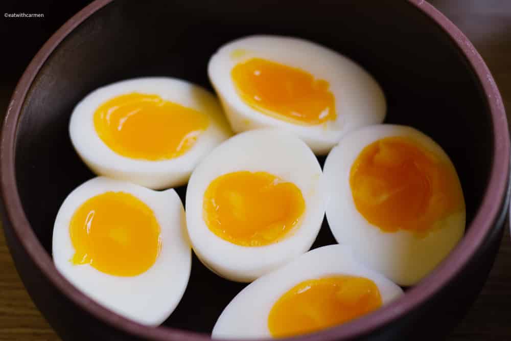 perfect 6 minute jammy eggs 