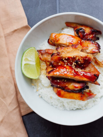 air fryer chicken teriyaki