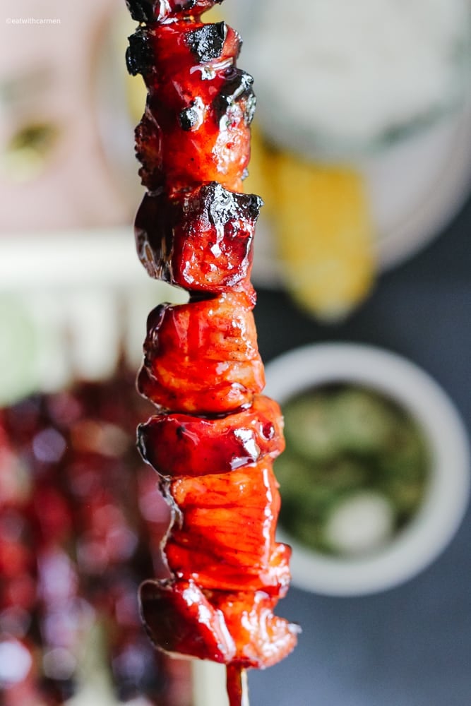meat on a stick