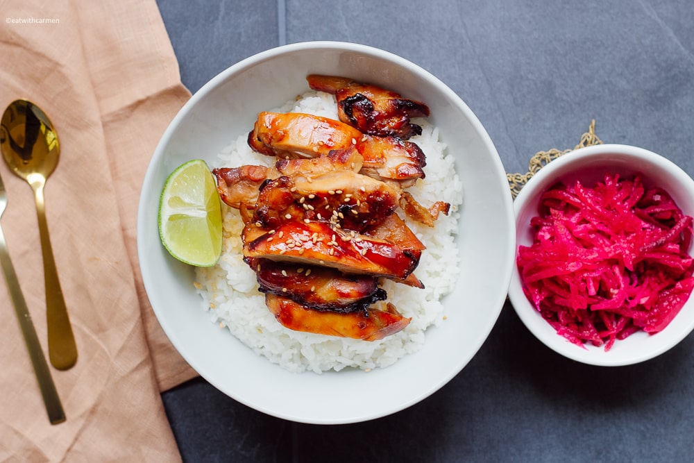 air fryer boneless chicken teriyaki