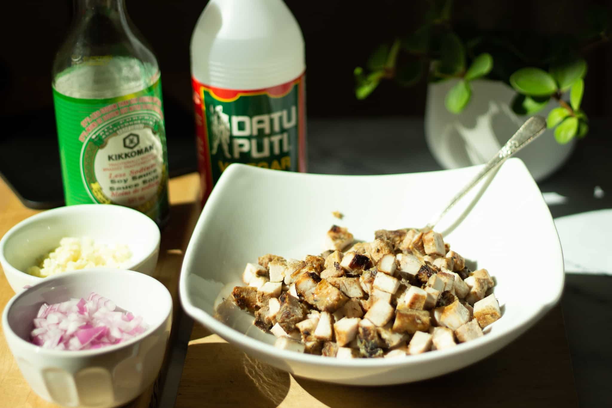 marinate pork belly sisig