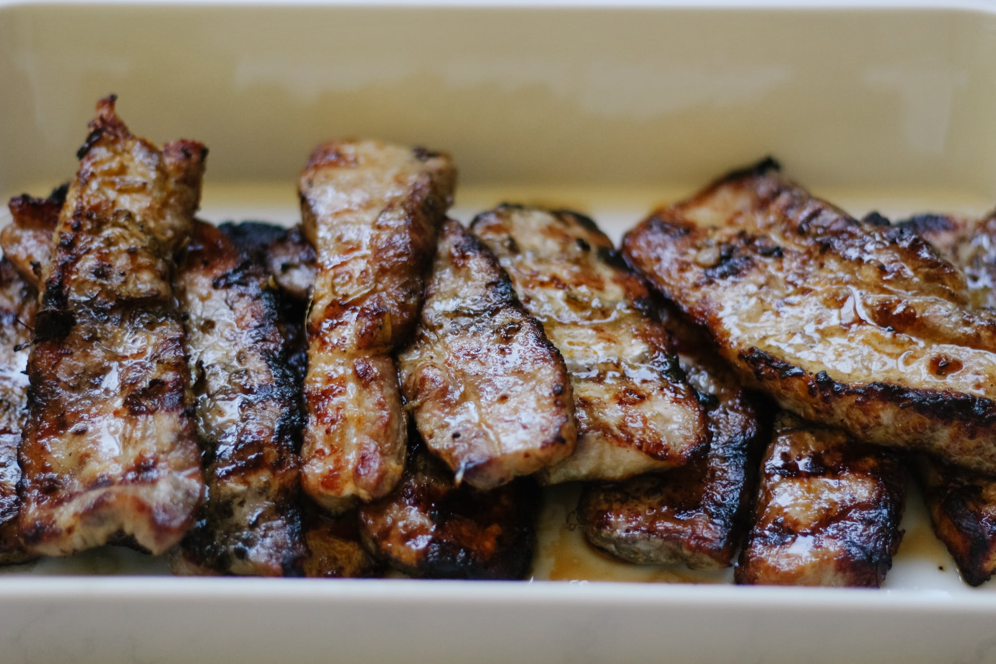 grilled pork belly sisig
