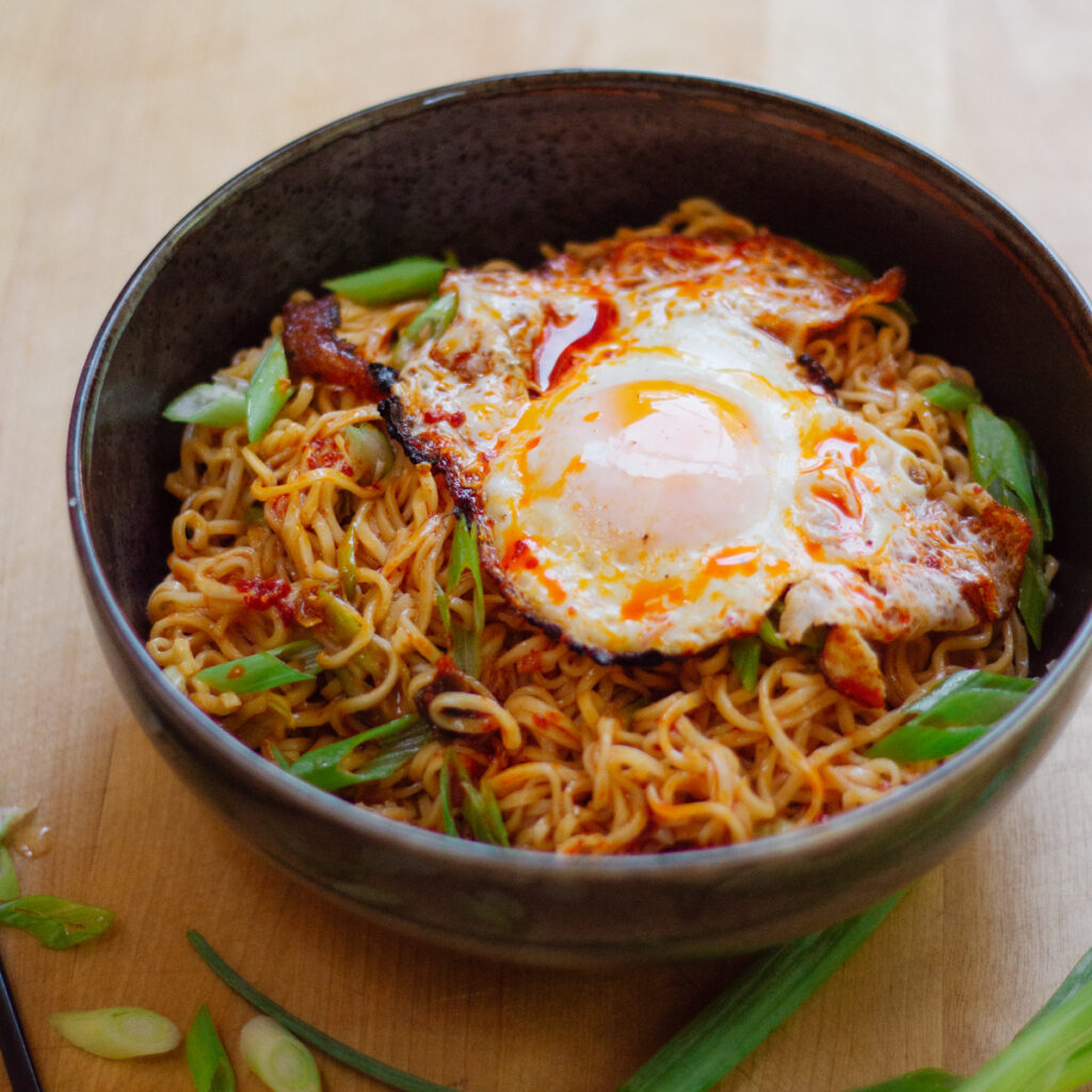 butter miso noodles