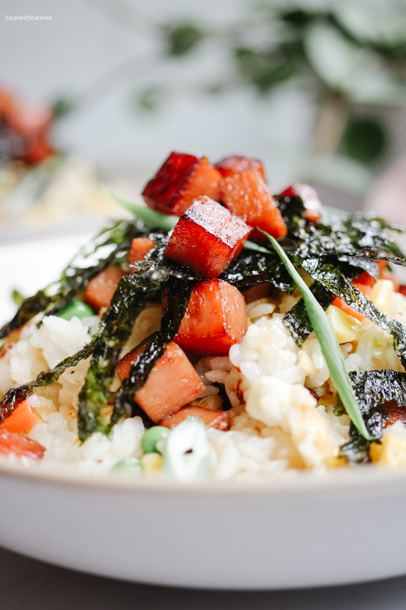 hawaiin snack spam musubi
