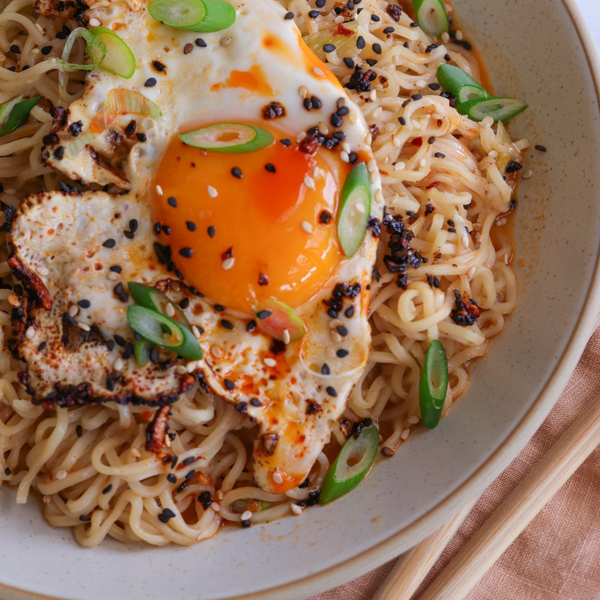 the best spicy miso noodles