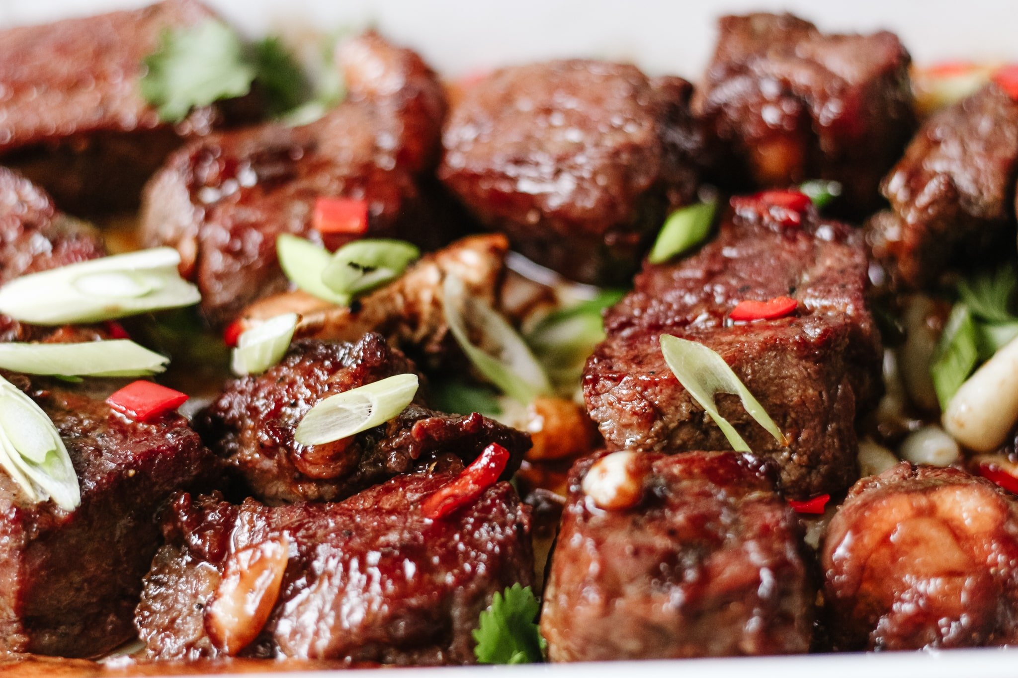 asian steak bites