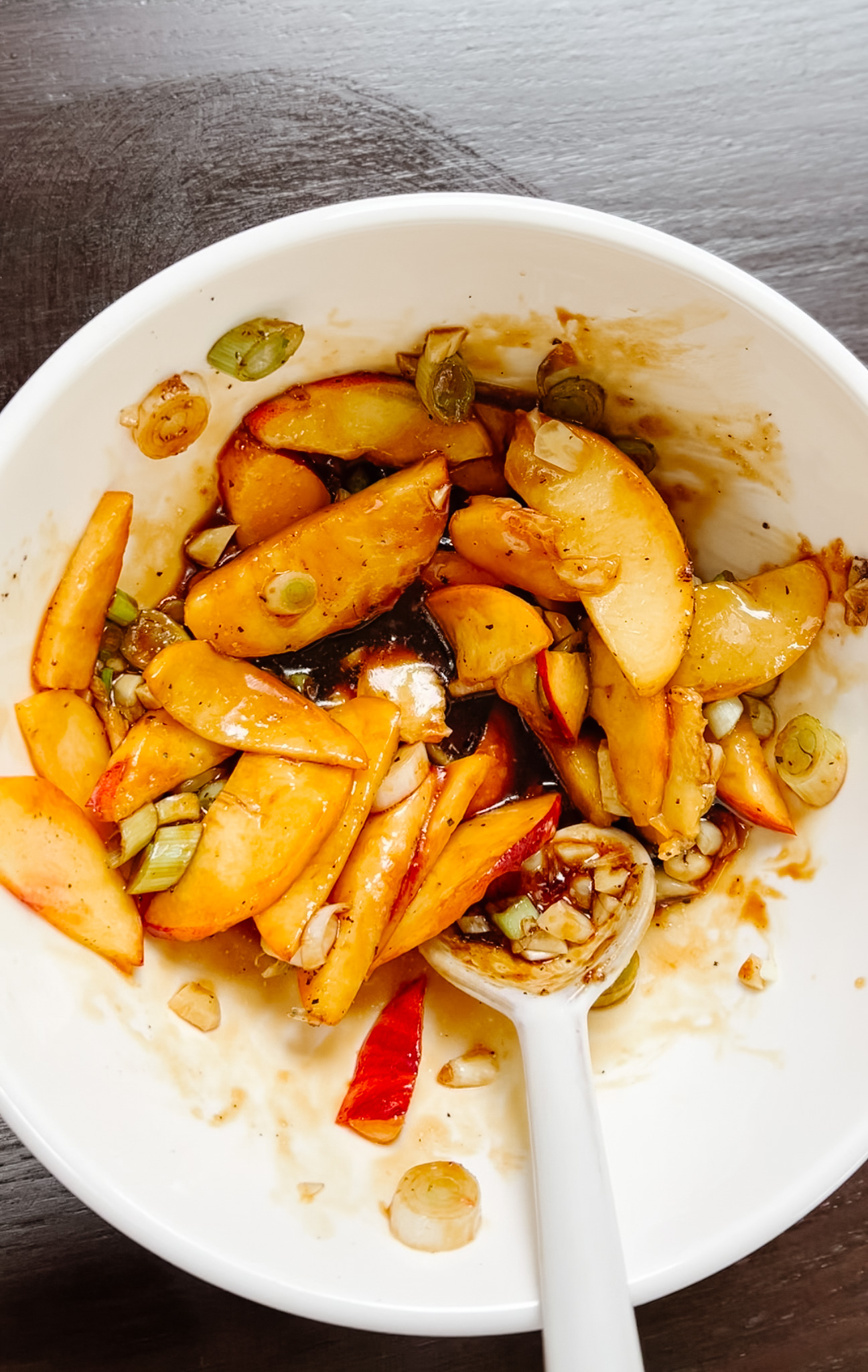 peach marinade