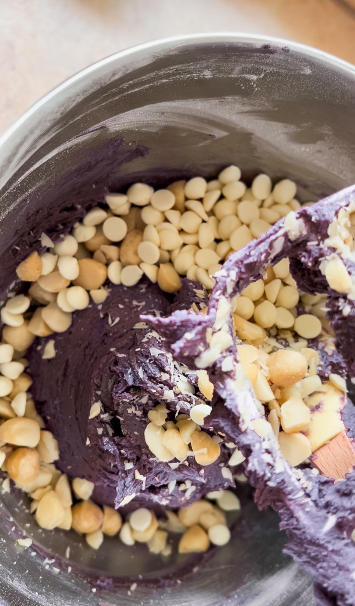 ube cookies ingredients