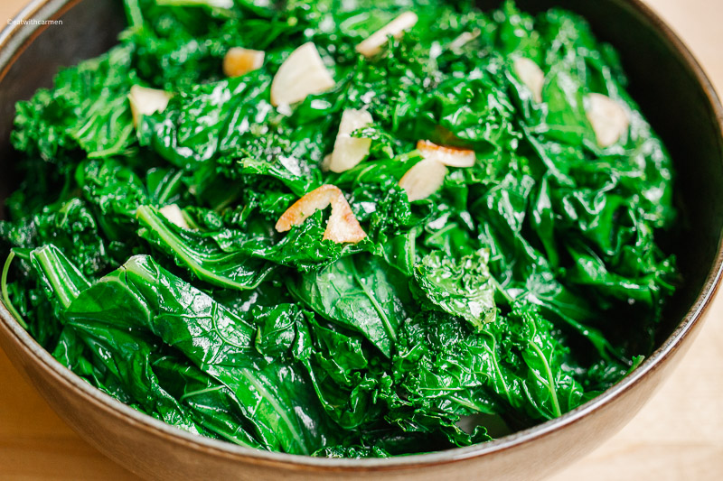 braised kale