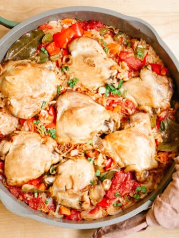 One Pot Chicken Afritada