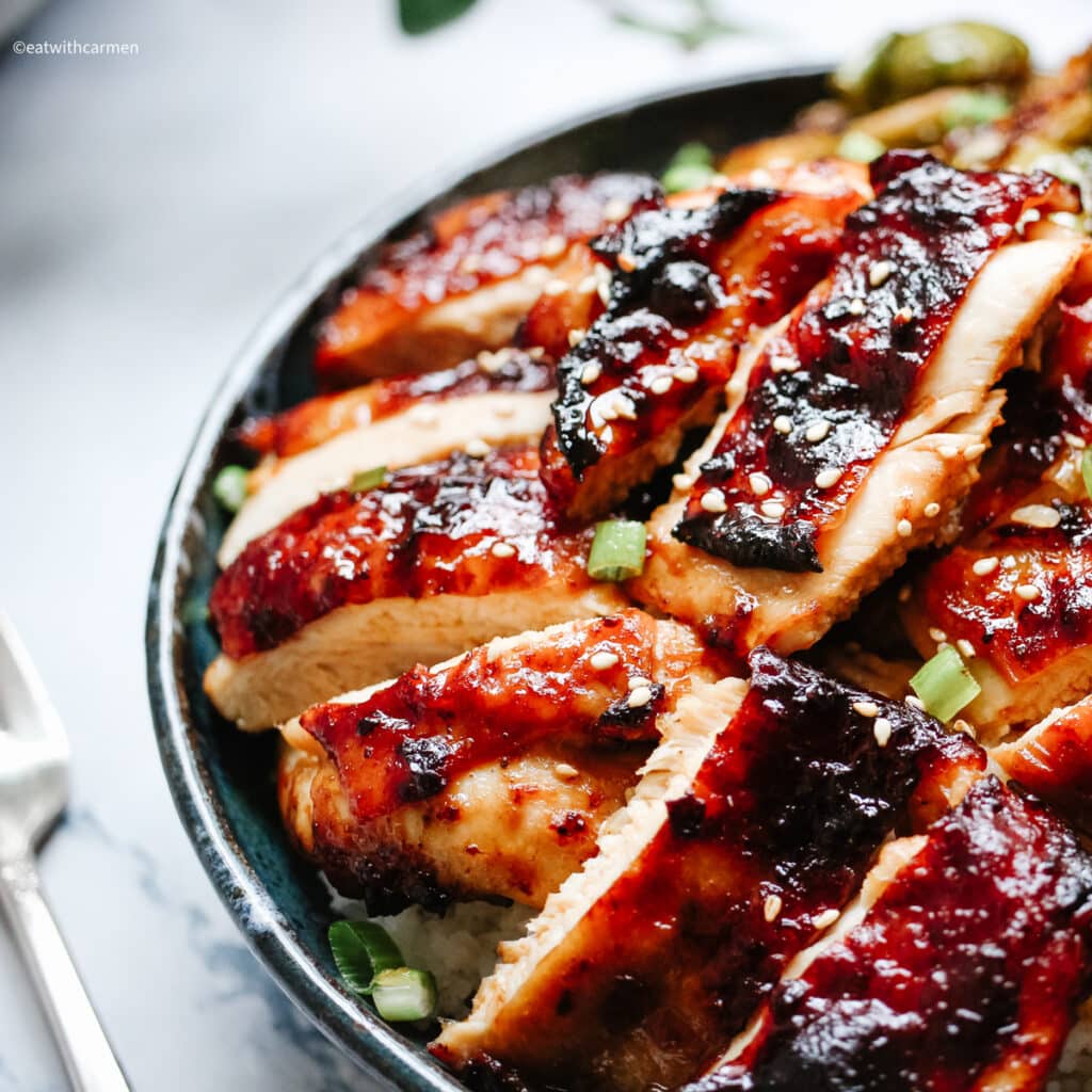 Spicy Sesame Chicken Air Fryer Boneless Chicken Thighs
