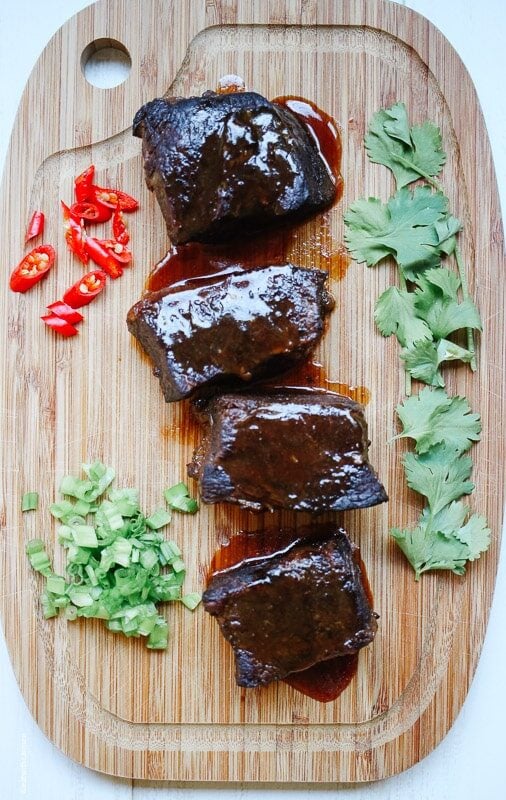braised boneless beef short ribs