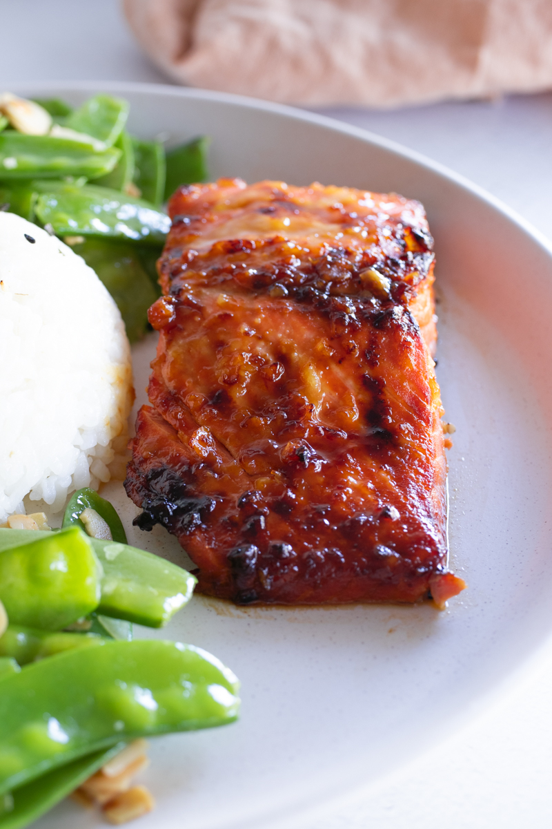 miso glazed salmon