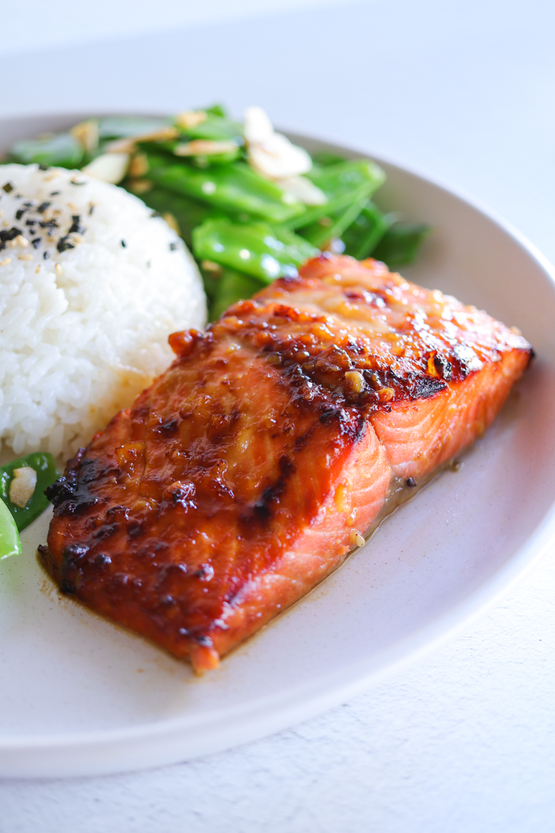 miso salmon air fryer
