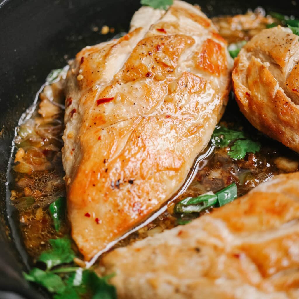 Honey Garlic Chicken Breasts