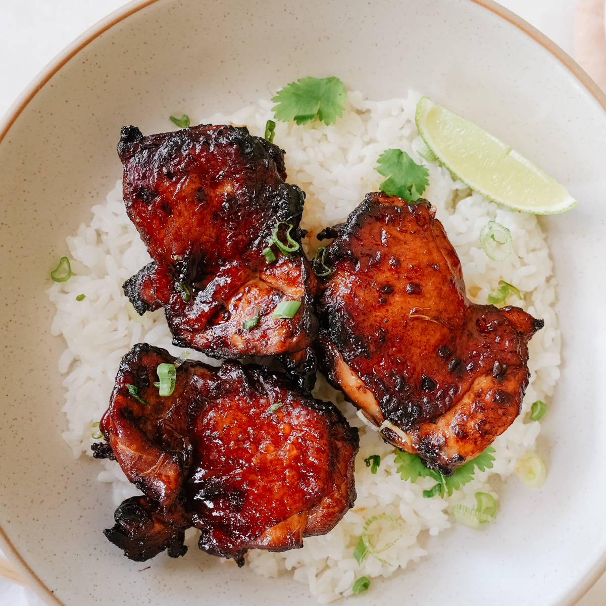 air fryer soy sauce chicken thighs