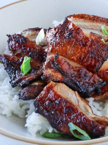 chicken in honey soy sauce