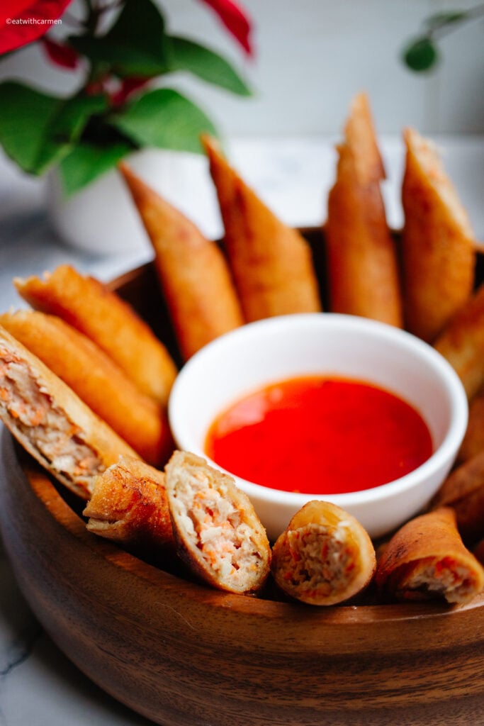 filipino chicken lumpia