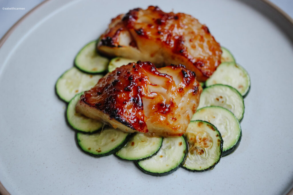 miso glazed cod
