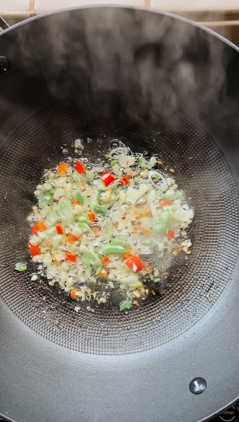 saute aromatics