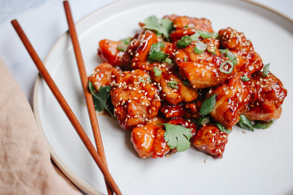 the best honey sesame chicken