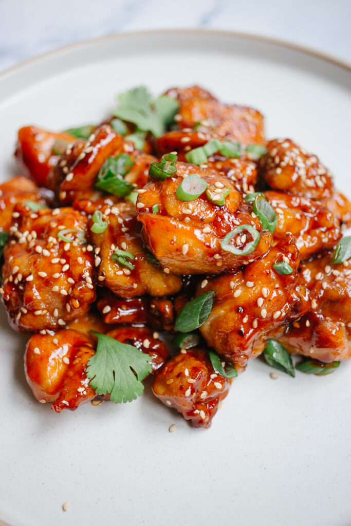crispy honey sesame chicken recipe