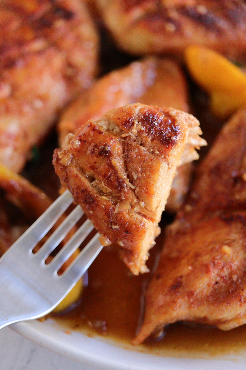 garlic honey chicken breast