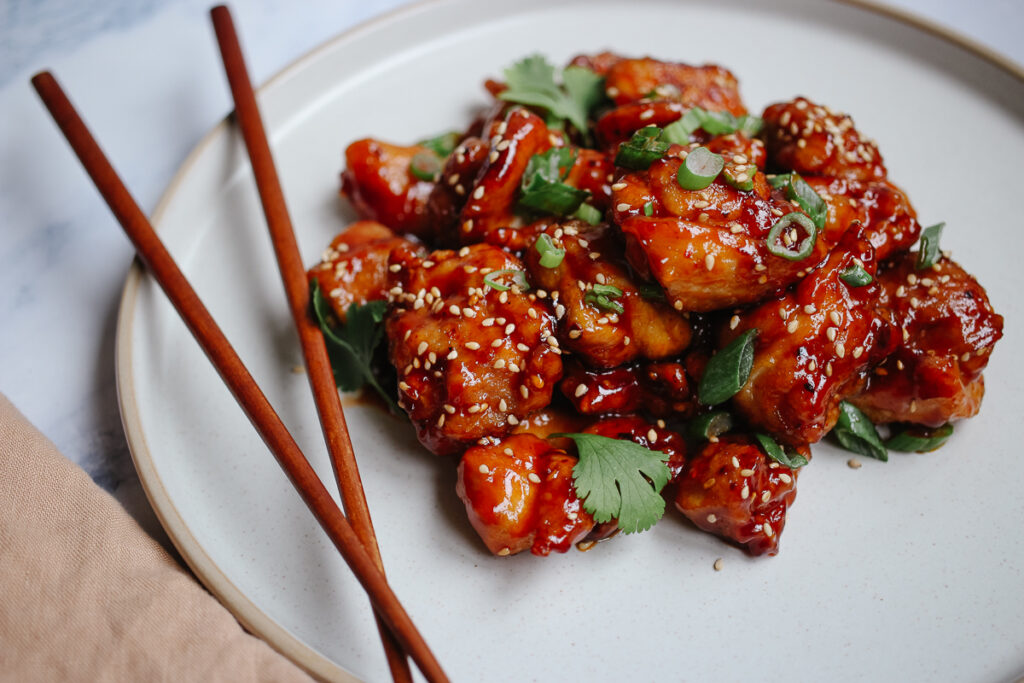 honey sesame chicken