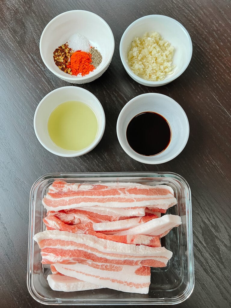 ingredients for tocino