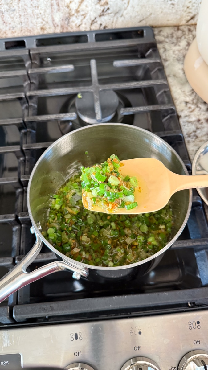 ginger and scallion sauce