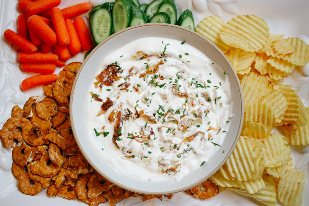 sour cream onion dip
