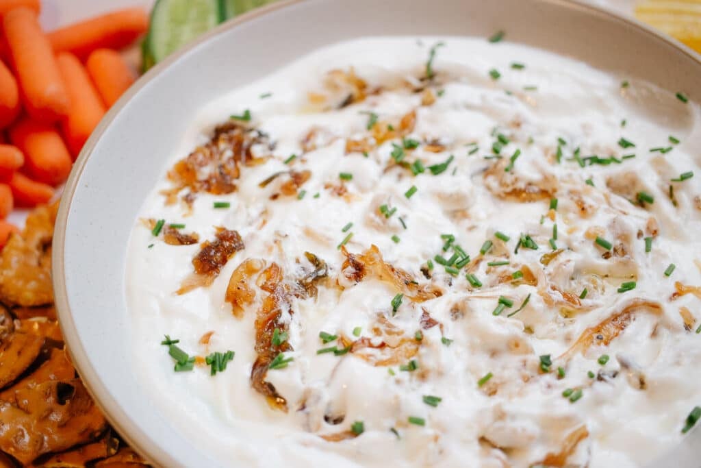 sour cream onion dip