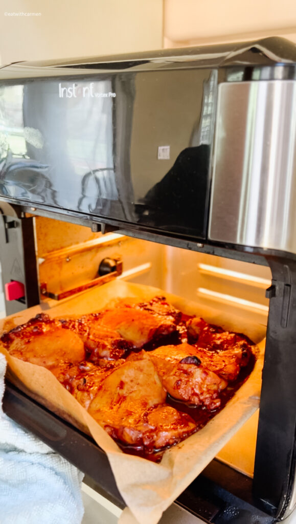 air fry chicken thighs
