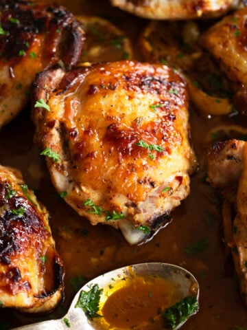 baked lemon pepper chicken thighs