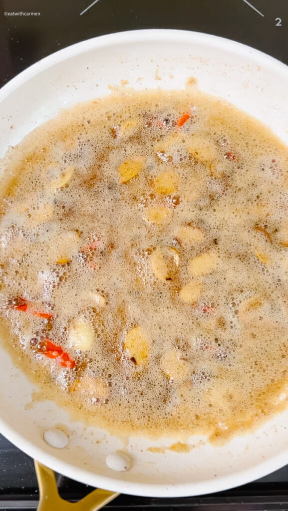 make the hot honey sauce