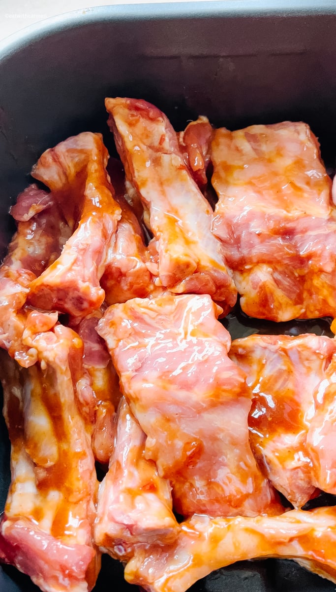 air fry pork ribs