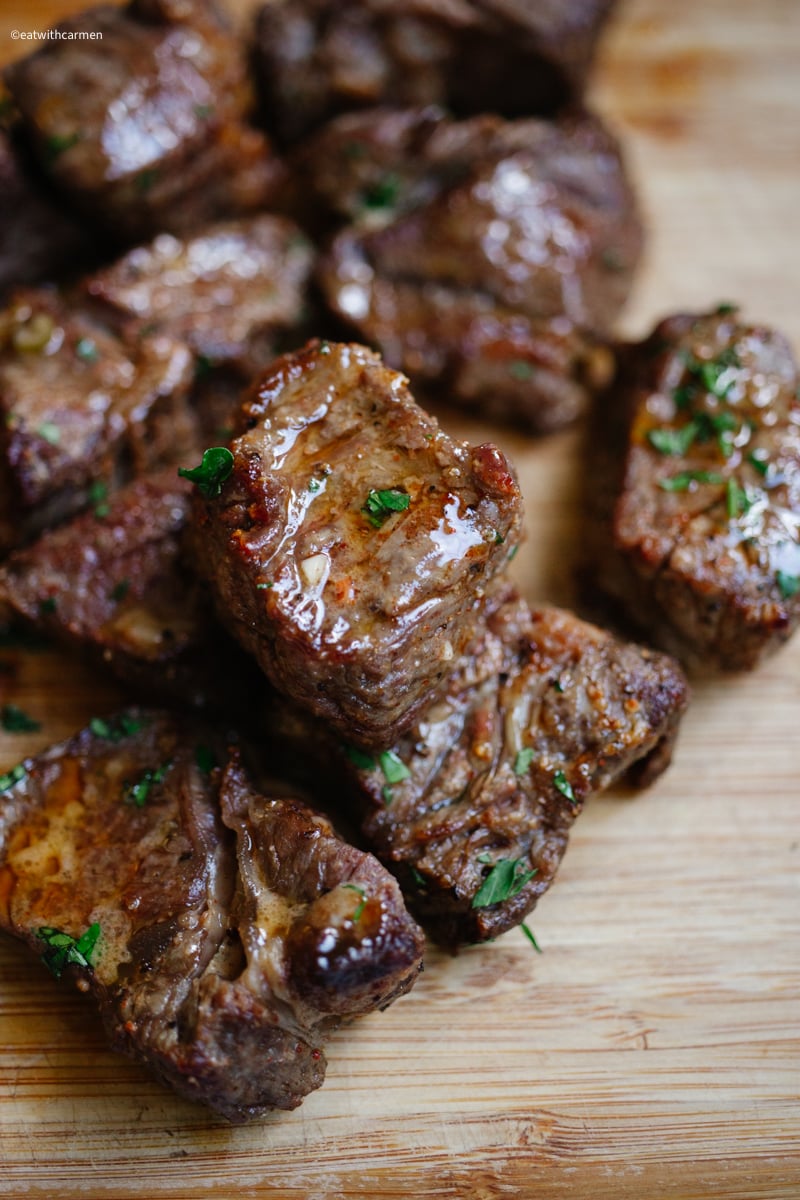 air fryer steak bites