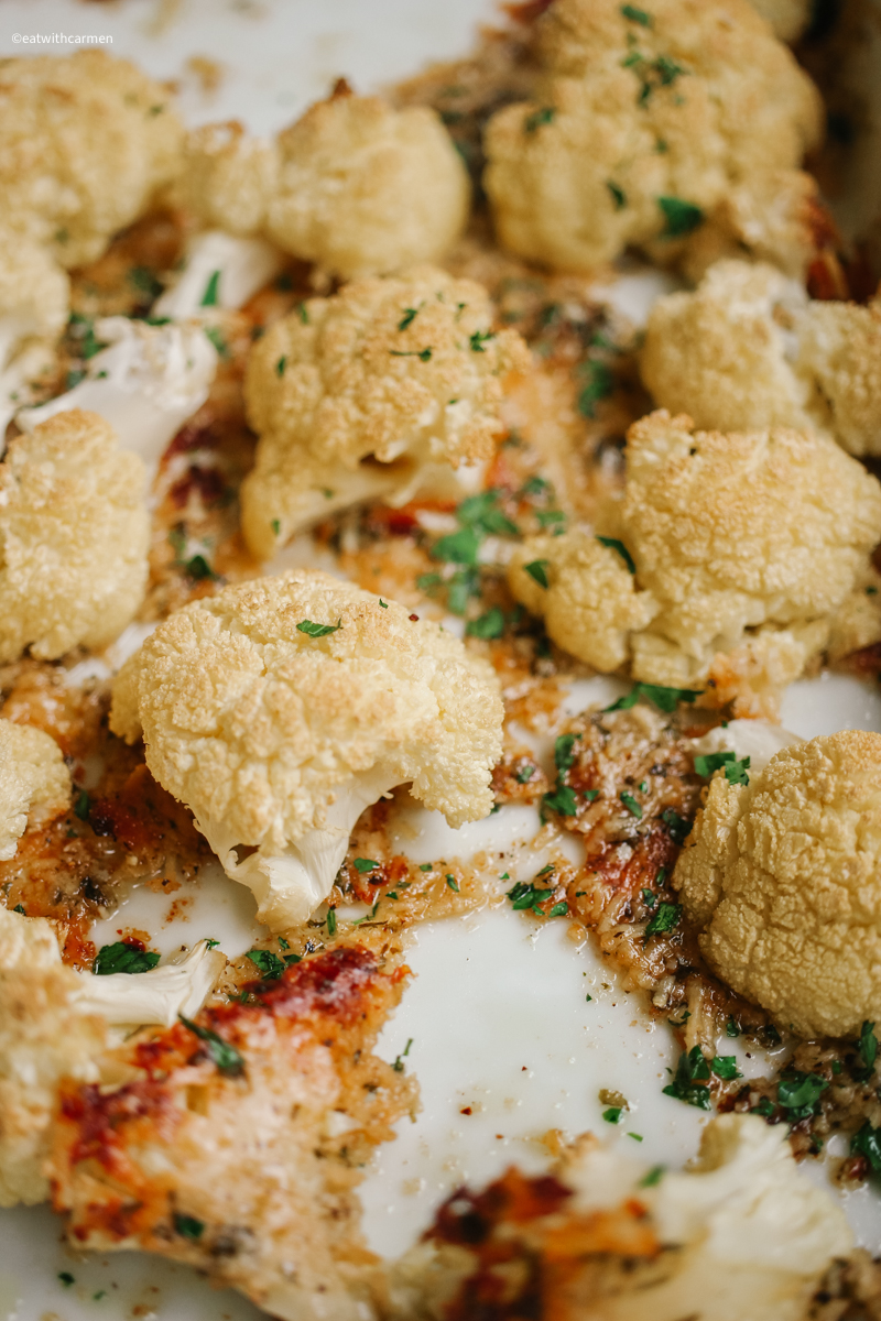 best roasted parmesan cauliflower recipe