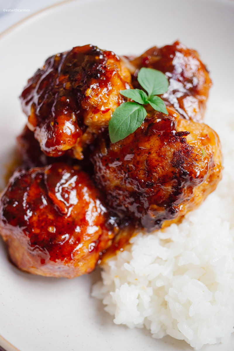 chicken meatballs