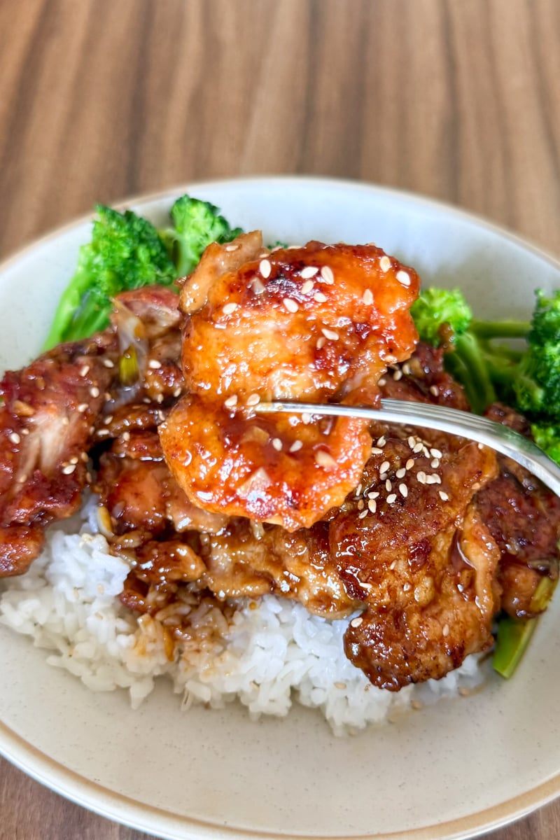 easy soy garlic chicken