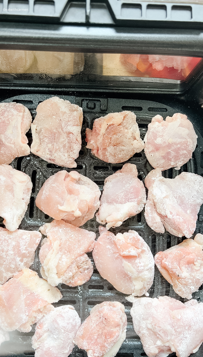 air fry chicken thighs