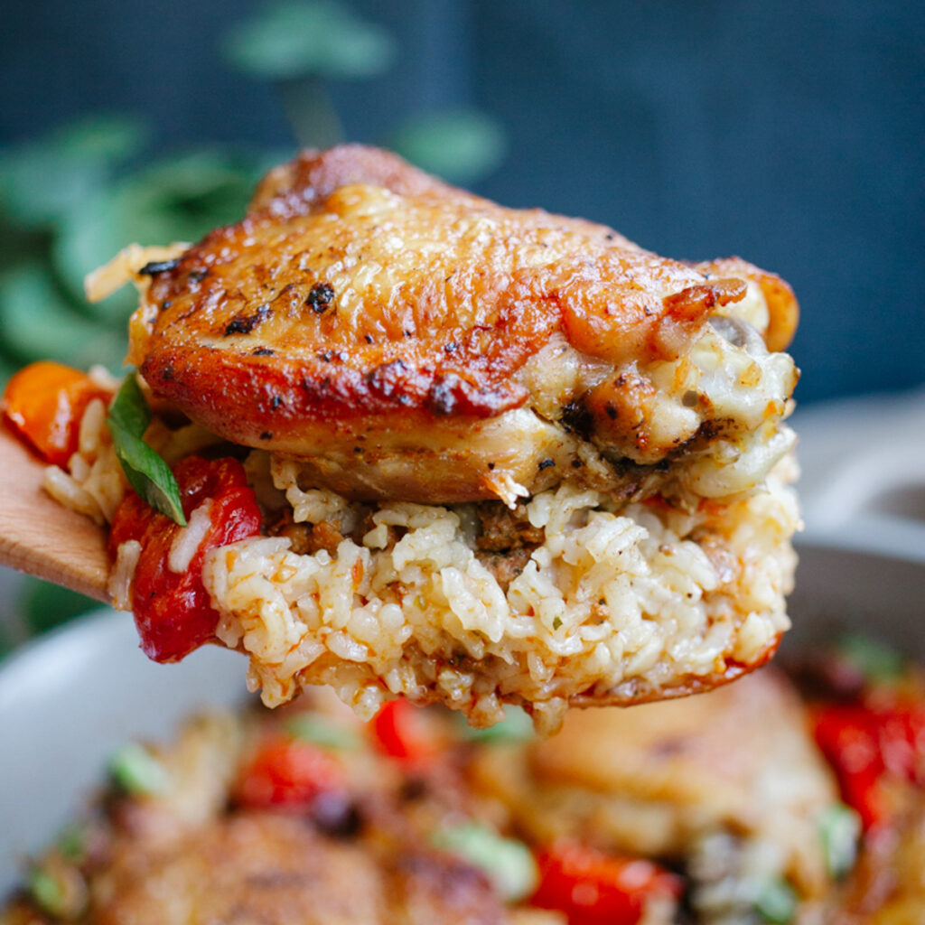 spanish chicken and rice