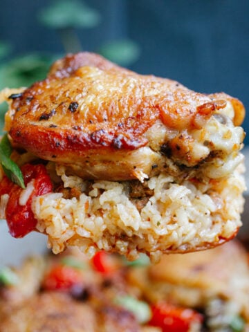 spanish chicken and rice