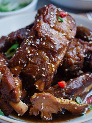 sticky asian ribs