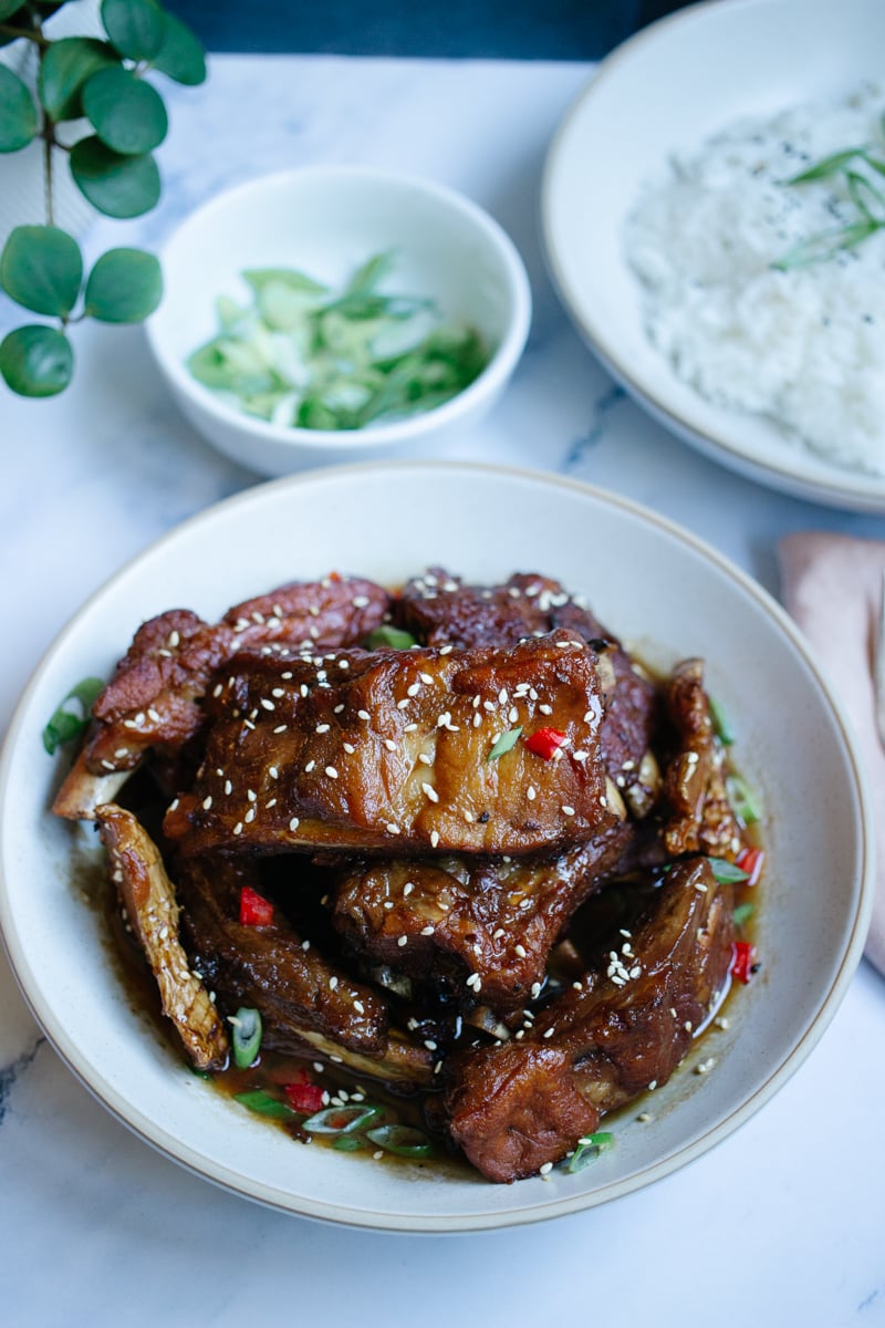 sticky asian ribs