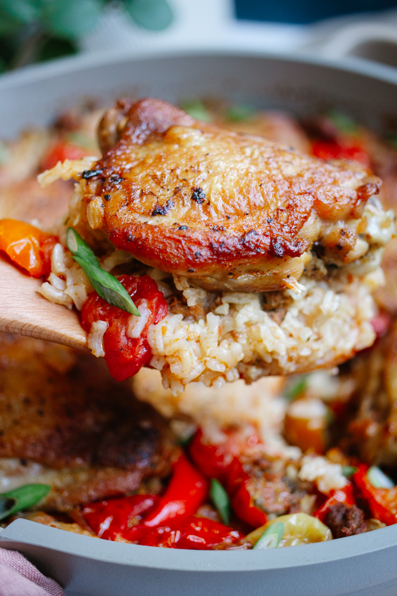 easy spanish chicken rice