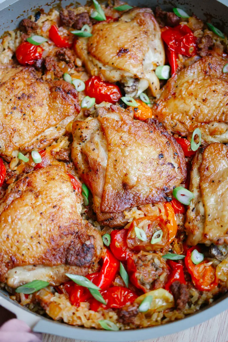 spanish chicken and rice