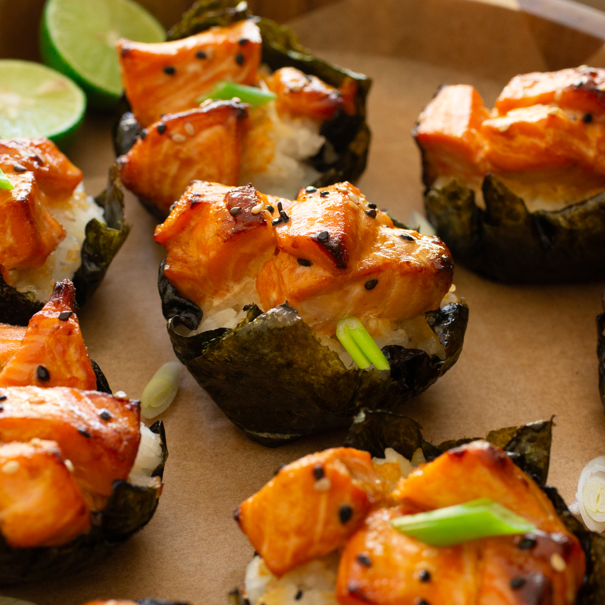 best salmon sushi bake cups