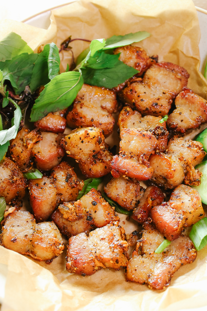 pork belly bites air fryer